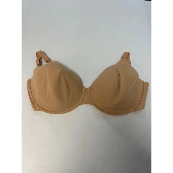 SKIMS Fits Everybody T-Shirt Demi Bra Ochre Size 36H NWT - Picture 4 of 6